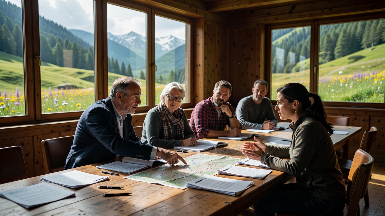 Bergiva Council Debates Trail Restrictions for Alpine Meadows